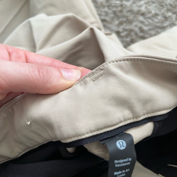 Lululemon ABC Slim-Fit 5 Pocket Pant in Khaki Warpstreme Men’s size 33 - Picture 14 of 16